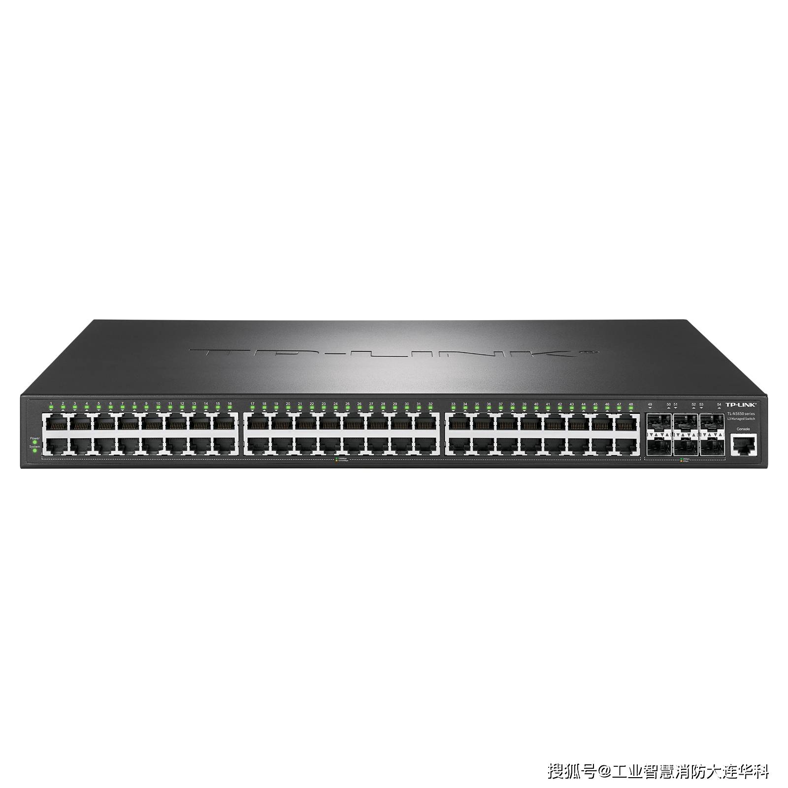万兆上联堆叠式三层网管交换机 tl-ns650-48g6t-rps